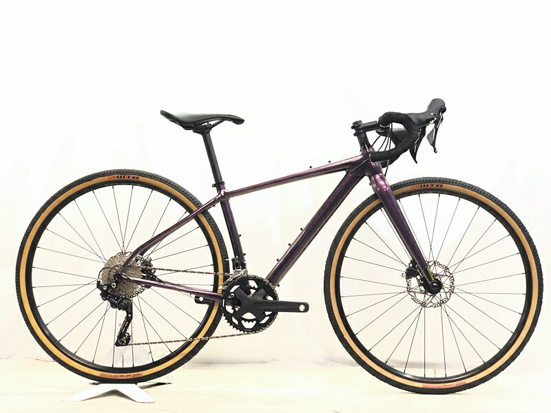 【中古】美品 キャノンデール CANNONDALE トップストーン TOPSTONE 2 GRX 2021年 グラベルロード ロードバイク XSサイズ RAINBOW TROUT