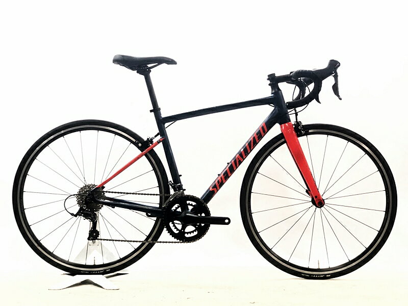 【中古】スペシャライズド SPECIALIZED ALLEZ SPORT SORA 2019年 ロードバイク 52サイズ サテンネイビー/グロスノルディックレッド