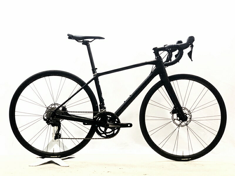 【中古】美品 メリダ MERIDA SCULTURA DISC 4000 105 スモールハンド用 油圧DISC 2020年 カーボンロードバイク 44サイズ マットブラック