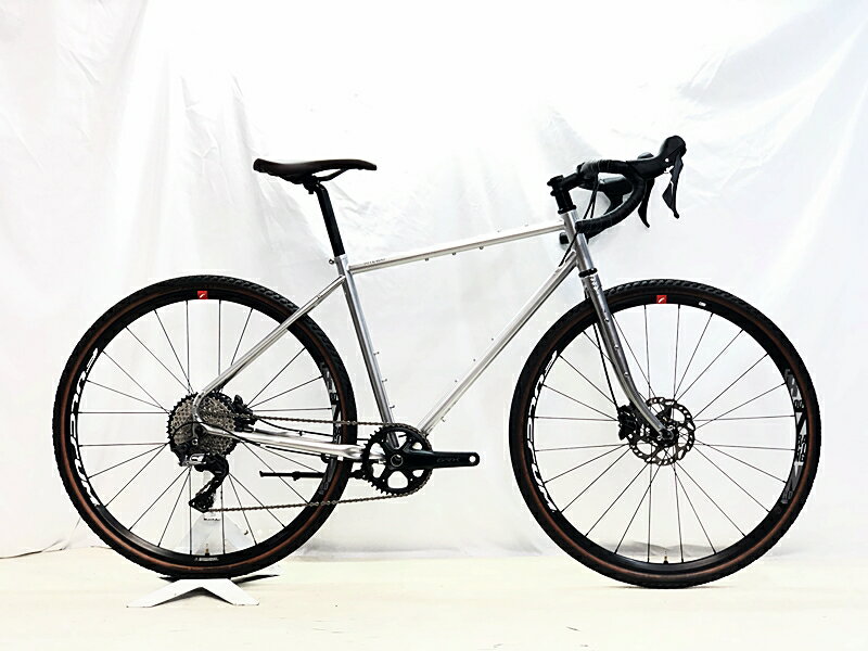 【中古】美品 ライトウェイ RITEWAY SONOMA ADVENTURE 2021-2024 グラベルロード クロモリロードバイク 52サイズ グロスチタンシルバー