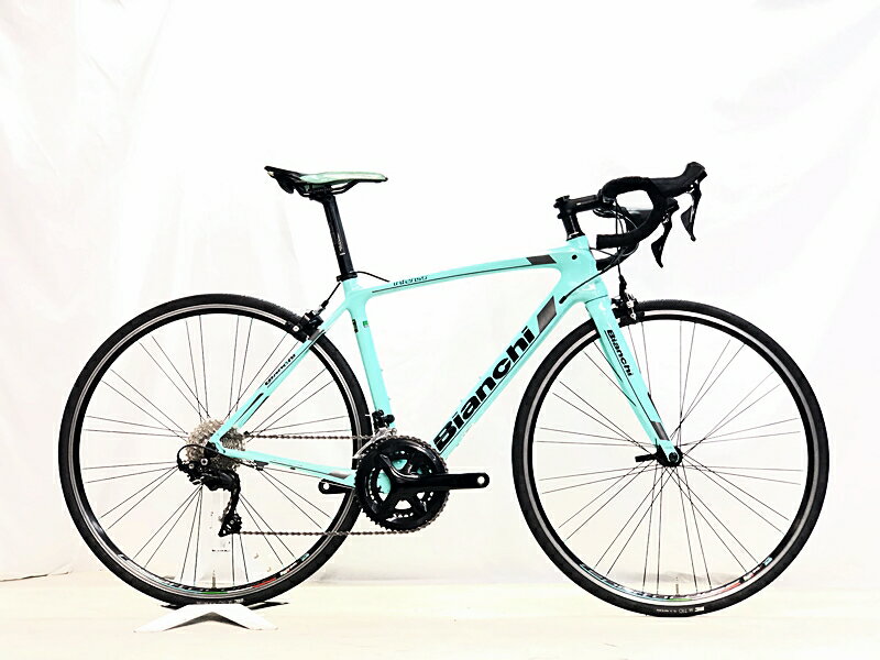 【中古】ビアンキ BIANCHI インテンソ INTENSO 105 2019 カーボンロードバイク 50サイズ チェレステ