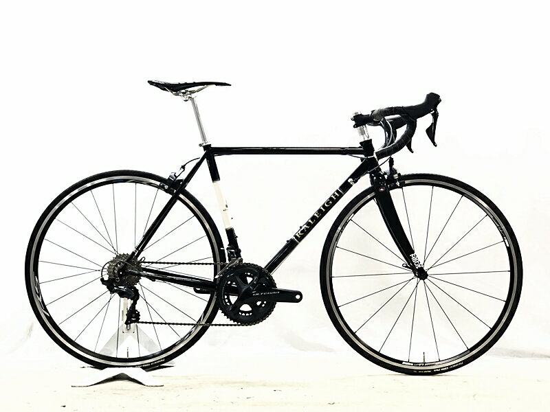 【中古】ラレー RALEIGH カールトン CRR CARLTON-R ULTEGRA 2019 クロモリ ロードバイク 52サイズ ブラ..