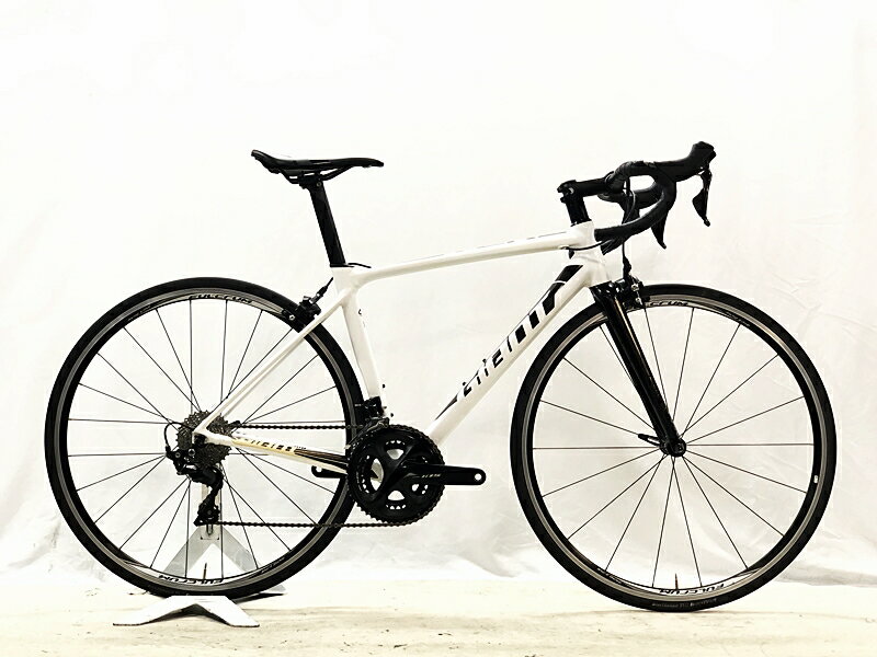 【中古】ジャイアント GIANT TCR SLR 2 105 2019 ロードバイク Sサイズ ホワイト/ブラック