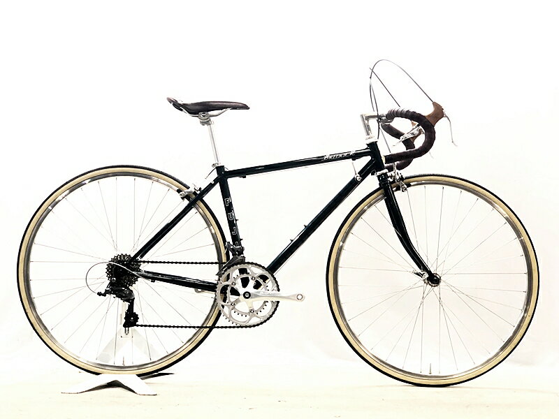 【中古】フジ FUJI バラッドアール BALLAD R Claris 2022年 クロモリ ロードバイク 43サイズ ブリティッシュグリーン