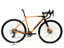 【中古】訳アリ ジャイアント GIANT TCX ADVANCED PRO 2 油圧ディスクブレーキ 2018年 シクロクロス カーボンロードバイク Sサイズ ...