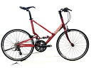【中古】ジャイアント GIANT MR4F 2016年 SORA 3500 フォールディングバイク 折り畳み自転車 Mサイズ レッド【値下げ】