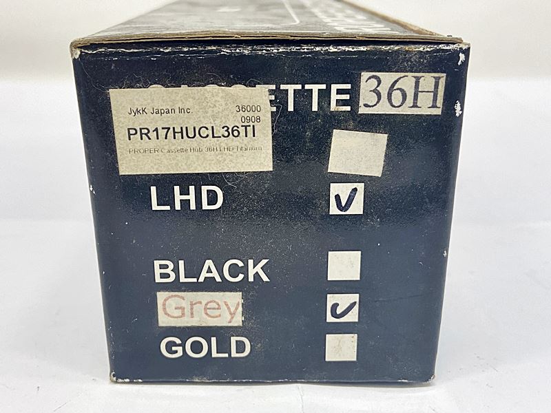 【中古】未使用品 プロパー PROPER カセットハブ CASSETTE HUB 36ホール 36H LHD t...