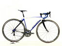 【中古】美品 アンカー ANCHOR RCS7 ULTEGRA 2006年 ロードバイク アルミカーボンバック ホワイト/ブルー