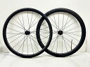【中古】LIGHT BICYCLE 36/46mmハイトリム/TNI REVO ROAD DISCハブ ホイールセット シマノフリー 11速 DISC チューブ...