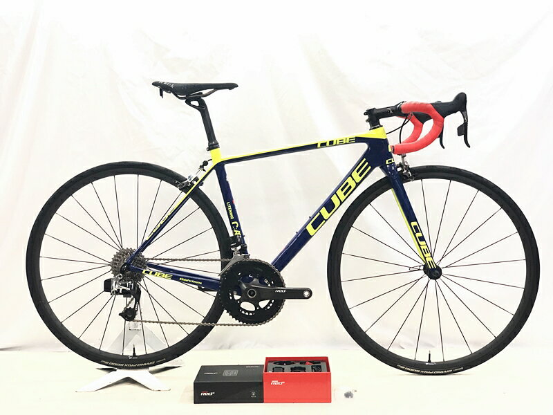 【中古】訳アリ キューブ CUBE ライトニング LITENING C:68 SL SRAM RED eTAP 2019 カーボンロードバイク 52サイズ チー...