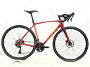 【中古】美品 リドレー RIDLEY KANZO SPEED SHIMANO GRX 2022年 グラベルロード カーボンロードバイク Sサイズ レッド/オレン...