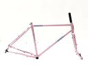 【中古】クラストバイクス CRUST BIKES ボンボラ BOMBORA 2018 フレームセット グラベル Sサイズ Pastel Violet