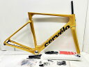 【中古】未使用品 サーヴェロ CERVELO ソロイスト SOLOIST ロード フレームセット 2023年 56サイズ カーボン ゴールド GOLD DUST