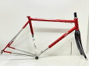 【中古】訳アリ ミヤタ MIYATA エレベーション エクストリーム ELEVATION EXTREME ロード フレームセット 2014年 520サイズ レッド