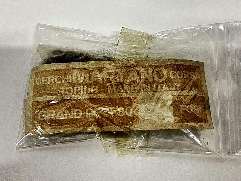【中古】未走行品 マルターノ MARTANO グランプリ GRAND PRIX 80 リム2本セット リ...