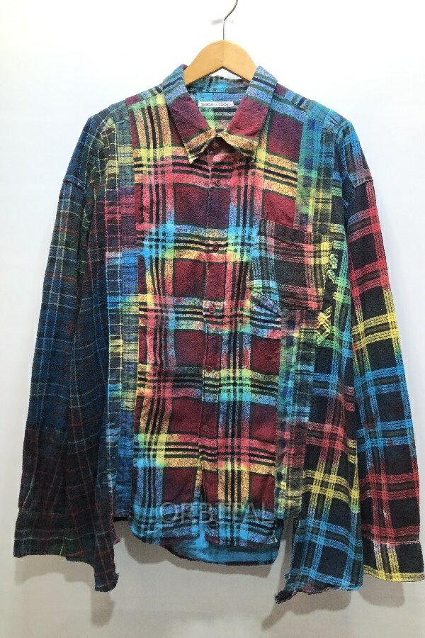 ٥꡼åɥȥ㤨֡š۷Ʋ REBUILD BY NEEDLES ӥ Х ˡɥ륺 HM305 Flannel Shirt-7 Cuts Wide Shirt եͥ 磻ɥġפβǤʤ10,010ߤˤʤޤ