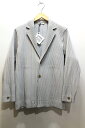 【中古】経堂) オムプリッセ イッセイミヤケ ISSEY MIYAKE BASICS プリーツテーラードジャケット HP55JD401 サイズ1 定価6万 25SS