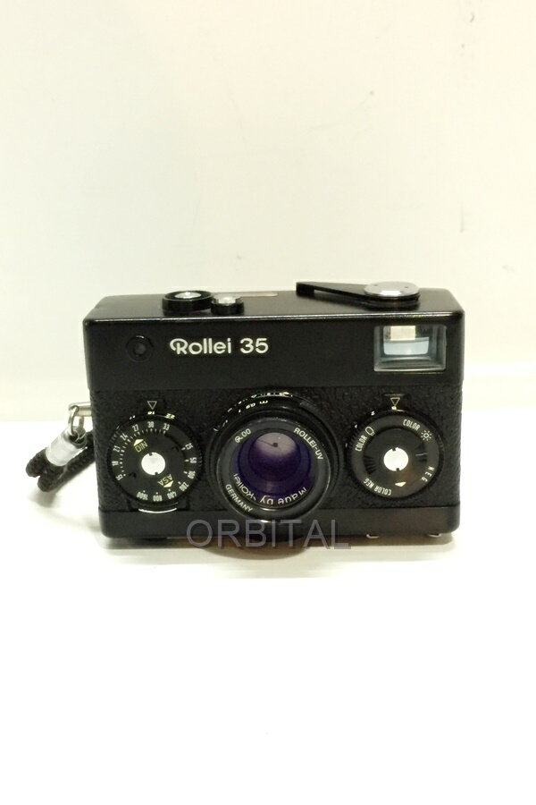 【中古】代官山)ジャンク Rollei ローライ 35 シンガポール製 コンパクト フィルムカメラ Tessar 40mm F3.5 ブラック