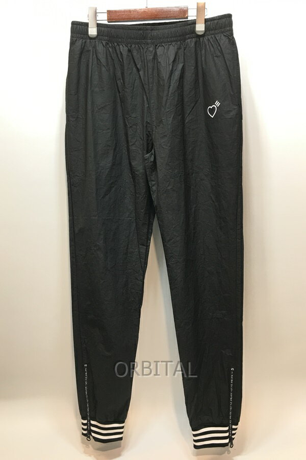 【中古】経堂) adidas HUMAN MADE トラック パンツ ジョガーパンツ TRACKSUIT PANTS GM4629 定価24,000円 タグ付き