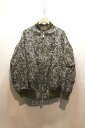 【中古】経堂) Y's ワイズ FADED CAMOFLAGE JACQUARD MA-1 YE-Y02-009 ブルゾン オーバーサイズ リバーシブル サイズ XS カーキ