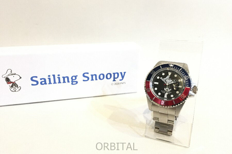 【中古】二子玉) Vogue watch ヴァーグウォッチ × スヌーピー Sailing Snoopy Watch ボーイズ 36mm 定価￥35,200-