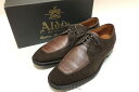 【中古】経堂) オールデン ALDEN エンプトロントゥ 外羽根 ドレスシューズ スエード 75663F USA製 サイズ9.5 ブラウン