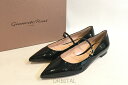 二子玉) Gianvito Rossi ジャンヴィトロッシ 未使用 RIBBON JANE エナメル ストラップ パンプス 39 定価¥135,300-