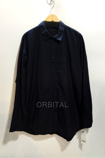 【中古】代官山)ATON エイトン SUVIN BROAD スヴィンコットン オーバーサイズシャツ サイズ6 ネイビー 【中古】代官山)ATON エイトン SUVIN BROAD スヴィンコットン オーバーサイズシャツ サイズ6 ネイビー