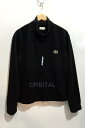 【中古】代官山)WIND AND SEA ウィンダンシー Cozy Track Jacket コージートラックジャケット ジップアップ ブラック サイズL