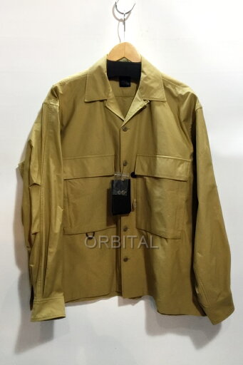 【中古】代官山)ダイワピア39 DAIWA PIER39 Tech Mil Open L Sシャツジャケット BJ-56021 ベージュ サイズM タグ付 【中古】代官山)ダイワピア39 DAIWA PIER39 Tech Mil Open L Sシャツジャケット BJ-56021 ベージュ サイズM タグ付