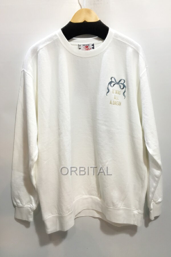 【中古】代官山)SON OF THE CHEESE サノバチーズ KING CREWNECK SWEATSHIRT クルーネック スウェットト..