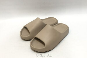 【中古】経堂) アディダス adidas イージー スライド YEEZY Slide サンダル サイズUS9 ベージュ インド製