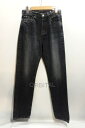 【中古】代官山)HYKE ハイク CLASSIC STRAIGHT JEANS クラシック ストレートジーンズ グレー サイズ30 デニムパンツ