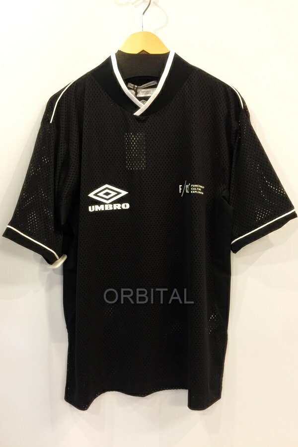 Rakuten - 【中古】代官山)エフシーイー アンブロ F/CE. × UMBRO UTOPIAN FC GAME SHIRTS メッシュ ゲームシャツ ブラック サイズM