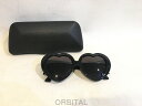 【中古】二子玉)BALENCIAGA バレンシアガ Heart Shaped Sunglasses ハートサングラス ブラック 黒 BB0043S レディース 54□17-145(4)