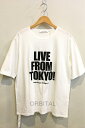 【中古】二子玉) APPLIED ART FORMS アプライドアートフォームズ 25SS 未使用 LIVE FROM TOKYO! 半袖Tシャツ メンズ S