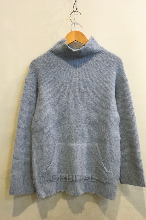 【中古】二子玉)MACPHEE マカフィー フラッフィーアルパカ ハイネックプルオーバー ニット 定価20,900..