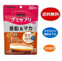 UHA味覚糖 グミサプリ 亜鉛＆マカ 30日分 60粒 コーラ味 送料無料