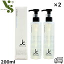 自由が丘クリニック JC PROGRAM クレンジングウォーター プラス 200ml x2個セット メイク落とし洗顔料 W洗顔不要 オイルフリー ヒアルロン酸 保湿 毛穴