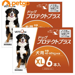 【2箱セット】ベッツワン ドッグプロテクトプラス 犬用 XL 40kg～60kg未満 6本 (動物用医薬品)【あす楽】