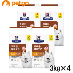 ヒルズ 食事療法食 犬用 k/d ケーディー＋モビリティ 腎臓＋関節ケア ドライ 3kg×4袋【ケース販売】【あす楽】