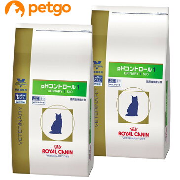【2袋セット】ロイヤルカナン 食事療法食 猫用 pHコントロール1 ドライ 4kg【あす楽】
