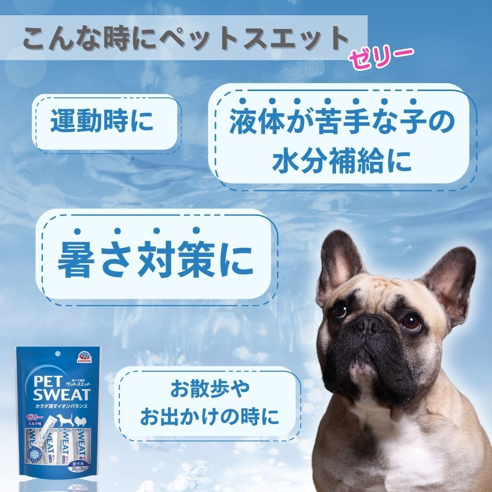 ペットスエットゼリー 愛犬用 7本