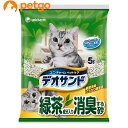 デオサンド 緑茶成分入り消臭する砂 5L