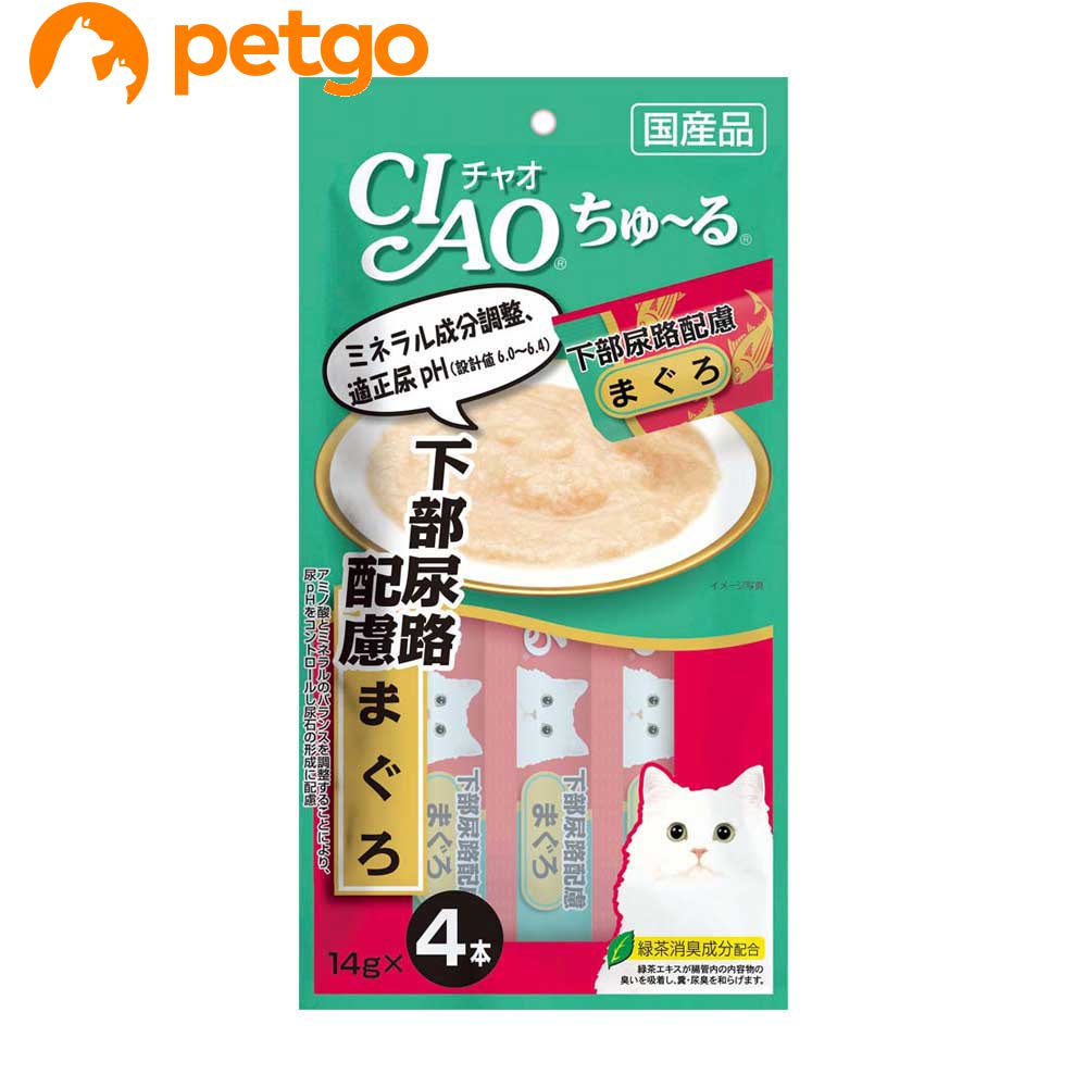 CIAO(チャオ) ちゅ～る 下部尿路配慮 まぐろ 4本入り