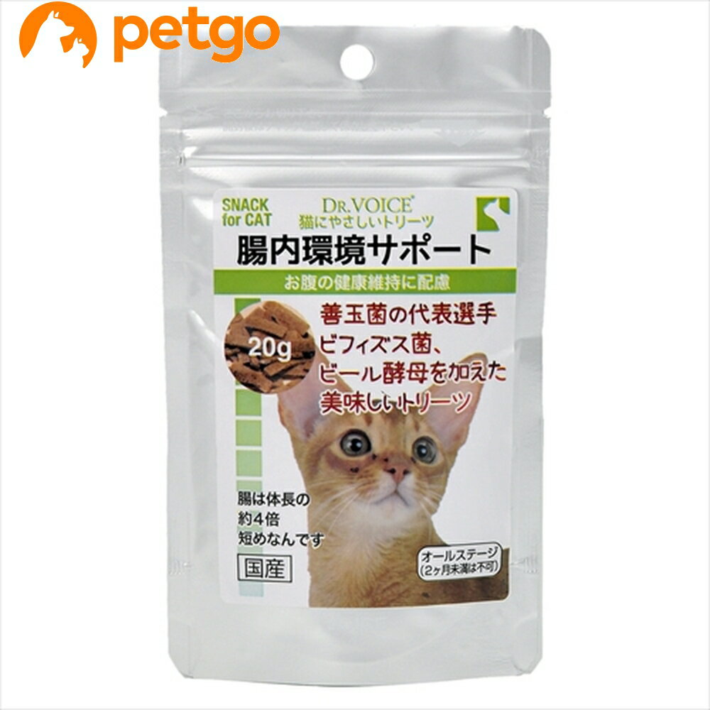 ヴォイス 猫にやさしいトリーツ 腸内環境サポート 20g【あす楽】