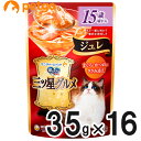 銀のスプーン 三ツ星グルメ ジュレ 15歳頃から まぐろ・かつおにささみ添え 35g×16袋【まとめ買い】【あす楽】 1