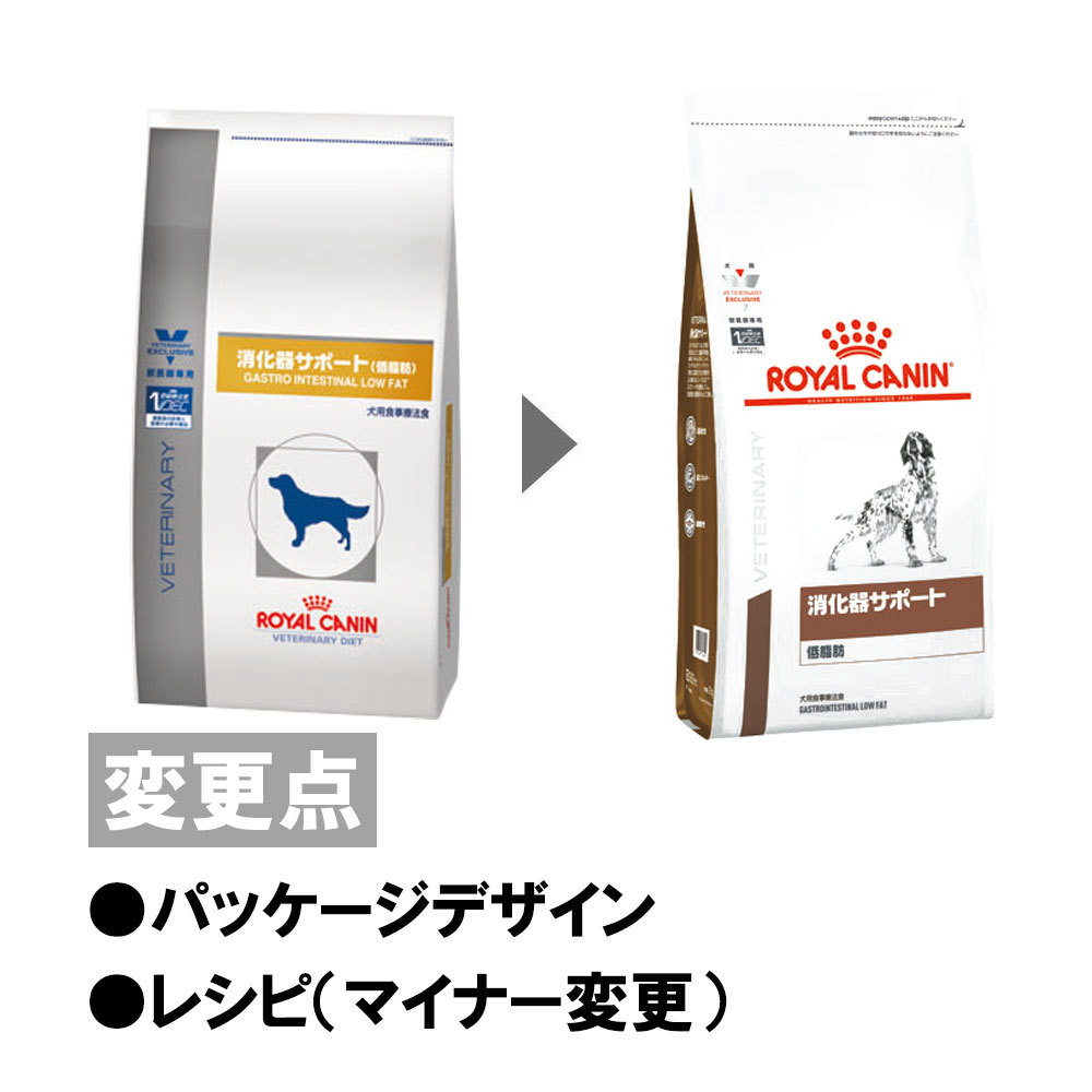 【2袋セット】ロイヤルカナン 食事療法食 犬用 消化器サポート 低脂肪 ドライ 1kg【あす楽】