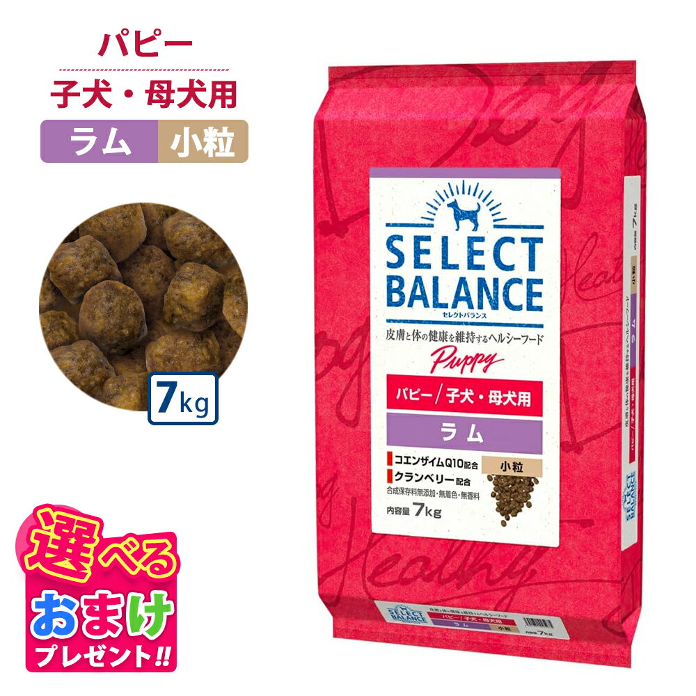 楽天市場】セレクトバランス パピー7キロの通販 楽天市場】セレクトバランス パピー7キロの通販