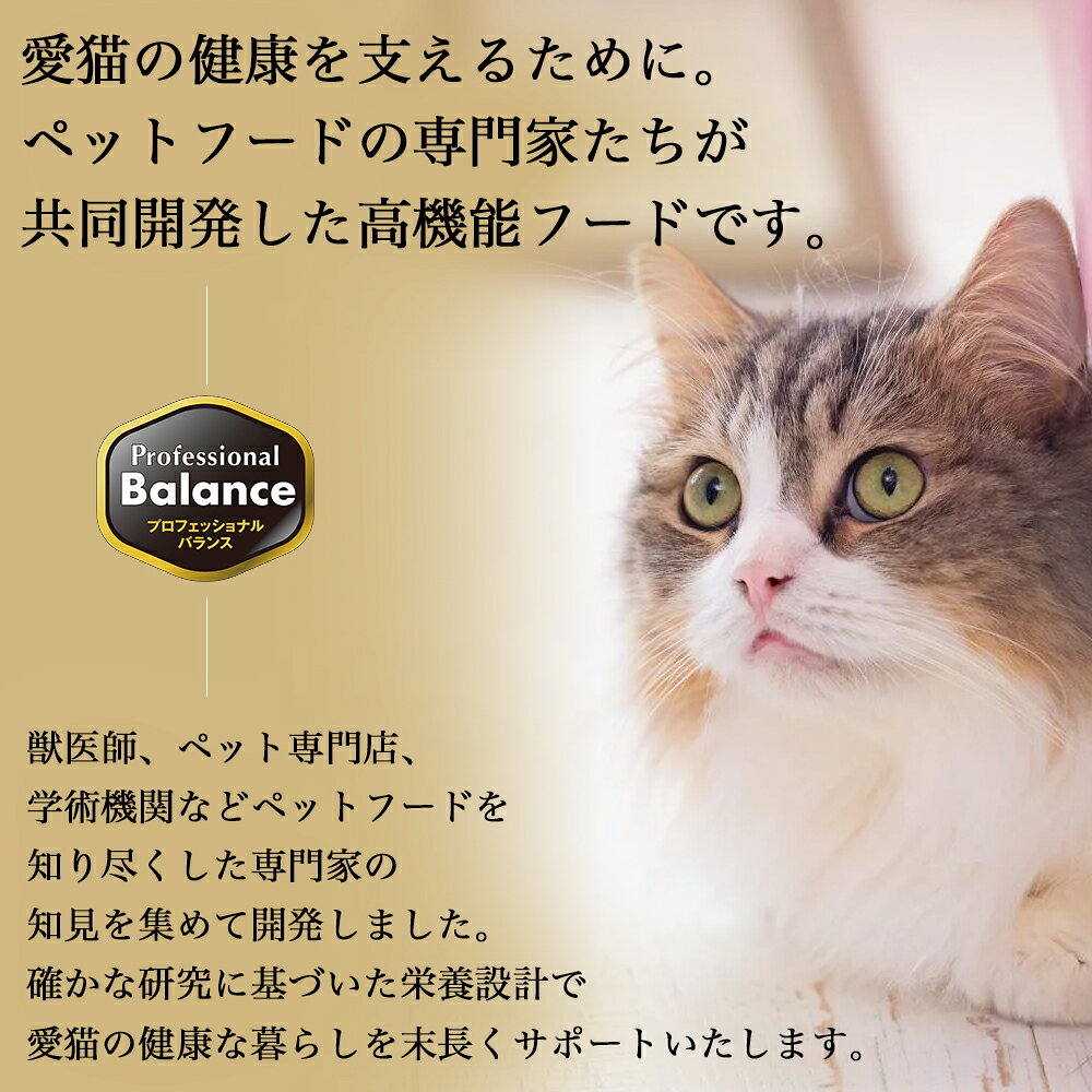 10%OFF クーポン おまけ付き ペットライン プロフェッショナルバランス pHコントロール＆エクストラケア 避妊・去勢した愛猫用 2kg 2キロ 400g x 5袋 キャットフード 猫 避妊 去勢 健康維持 健康 たんぱく質 カルシウム ビタミン ネコ 歯 骨 (3)